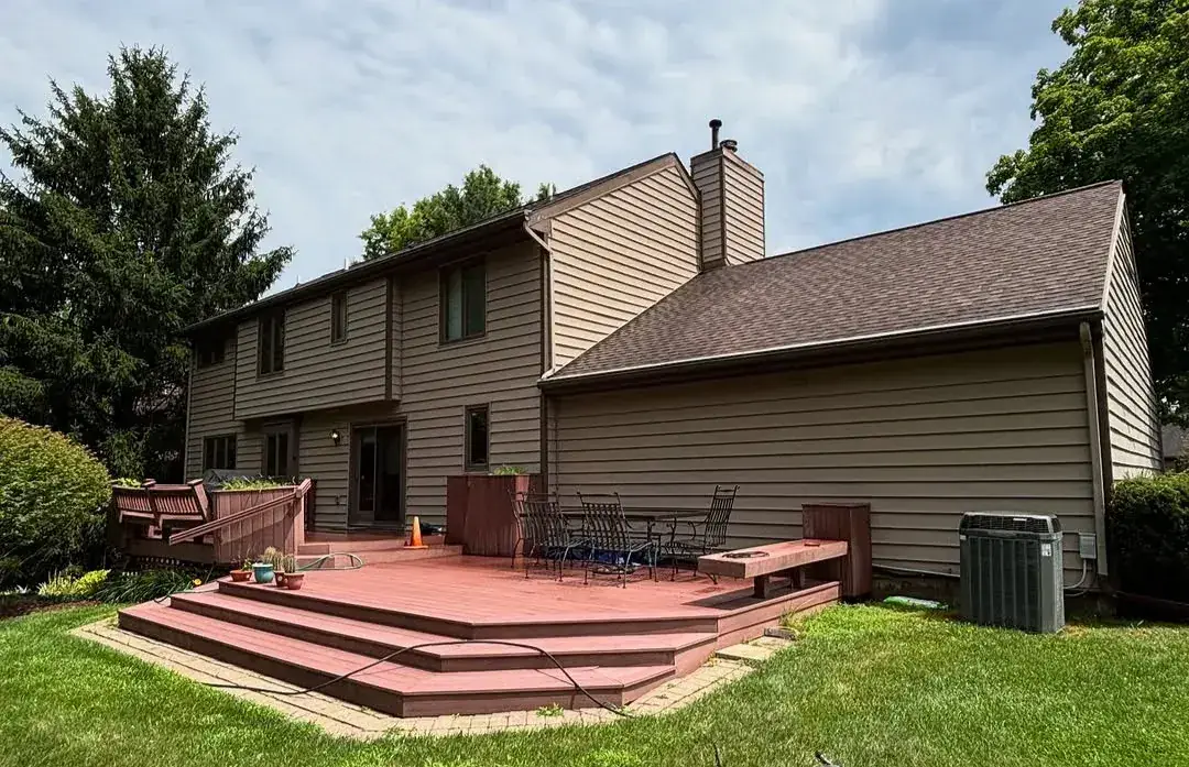 Restored home exterior