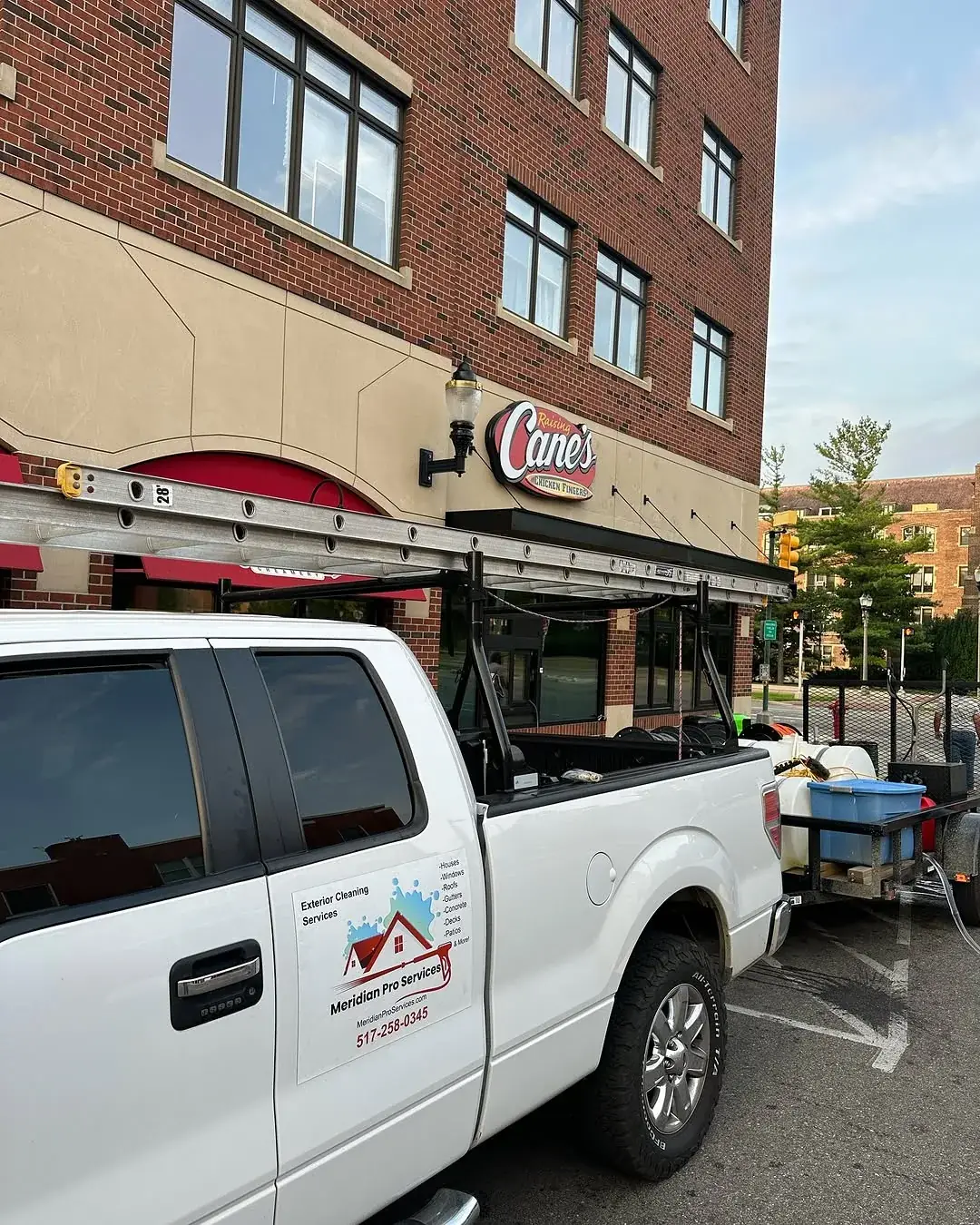 Meridian Pro Wash truck serving the Okemos area