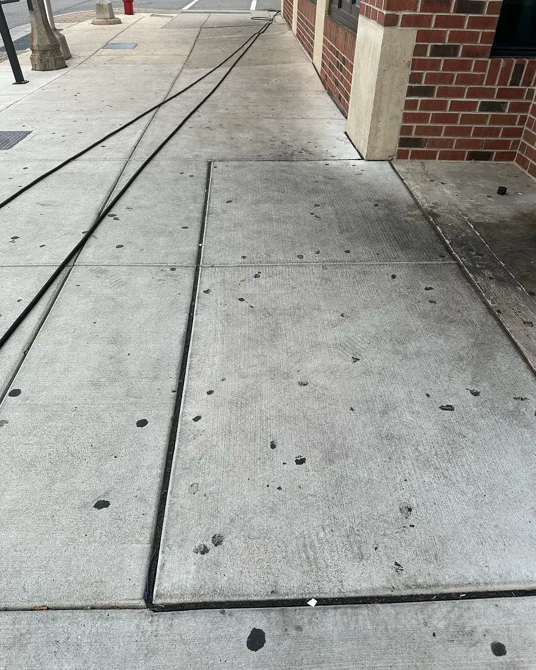 Commercial sidewalk